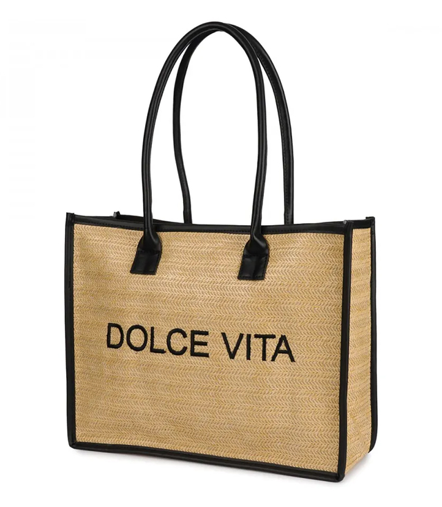 Plážová taška DOLCE VITA shopper basket for summer
