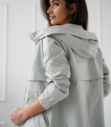 Dámský přechodný kabát parka WIKTORIA