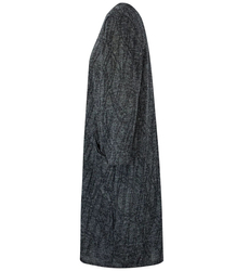 Rovný střih midi šatů Rovný střih Dámské šaty MELANIA