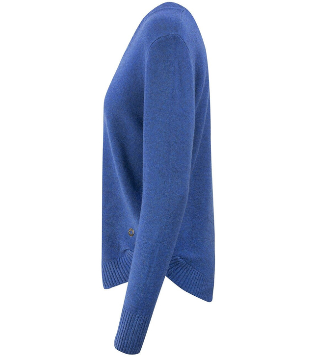 Klasický hladký teplý svetr SEREK