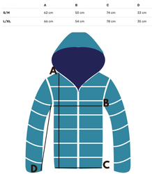 Luxusní kožešinový trapézový střih se zlatými prvky AURORA