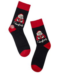 Pánské vánoční ponožky - zimní, teplé, vánoční vzory