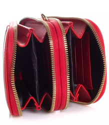 Malá obálková spojková kabelka pletená kabelka