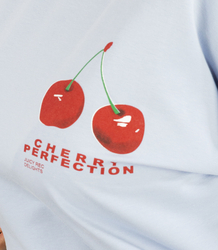 Dámská mikina oversize s potiskem třešní CHERRY PERFECTION