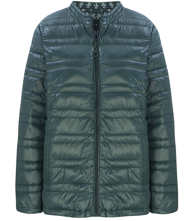 Oboustranná přechodná prošívaná krátká bunda