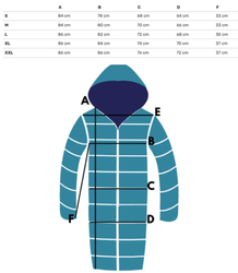 Zimní oversize bunda s kapucí a kožešinou NORDIC PUFF