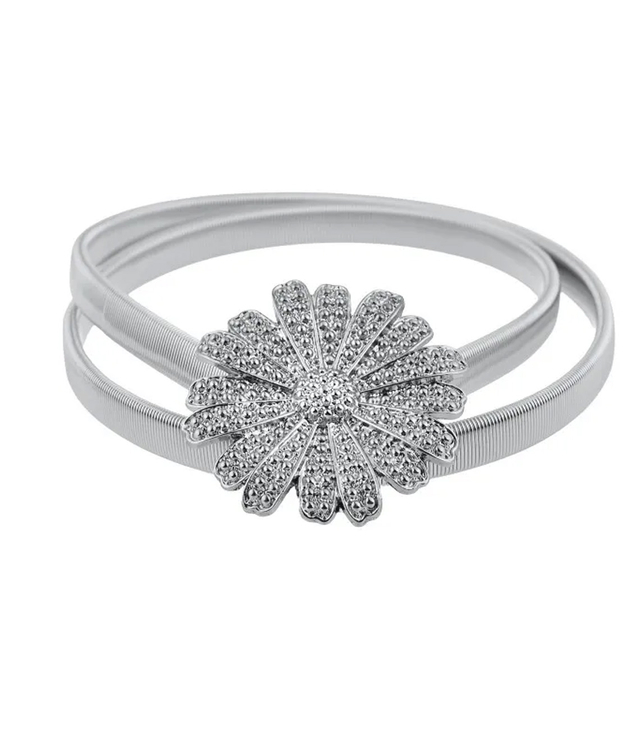 Dámský ozdobný pásek pro květinové šaty