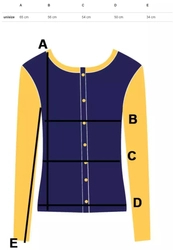 Tenká bavlněná mikina s výstřihem do V