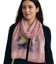 Dámský vzorovaný šátek 70x180