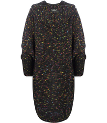 Dlouhý tlustý svetr CARDIGAN bufetový rukáv