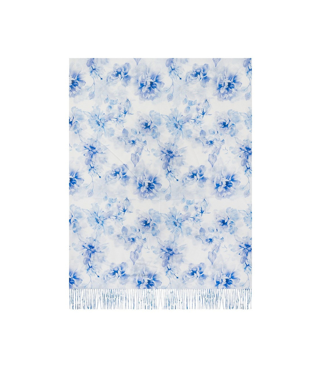 Dámská šála s květinovým vzorem 180x70