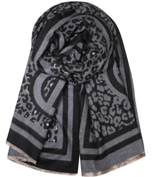 Elegantní šátek panther šál Teplý Dlouhý