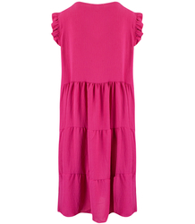 Krásné, volné letní midi šaty s volánky, IZABELL