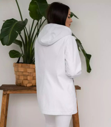 Dámská přechodná bunda s kapucí AGATA