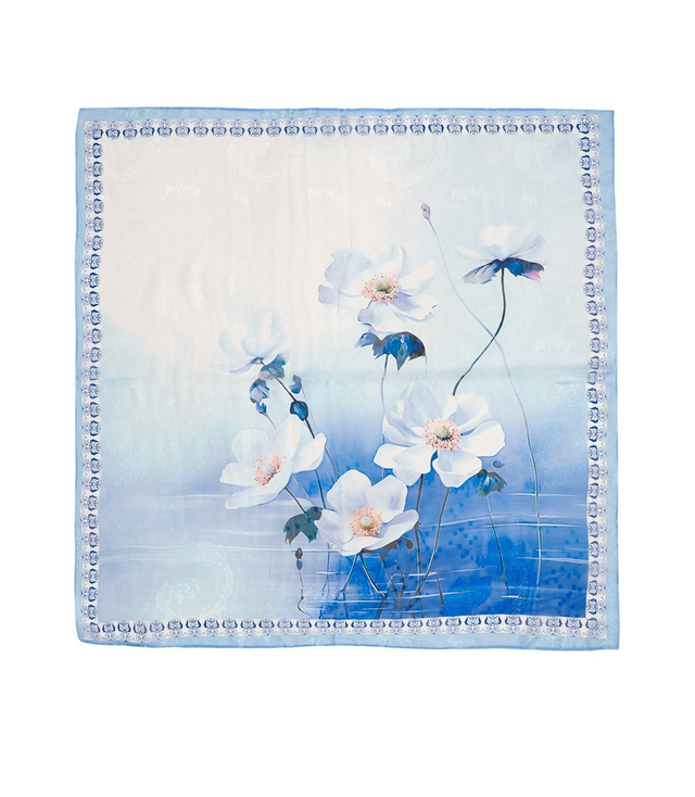 Elegantní dámská šála s šíleným vzorem 70x70