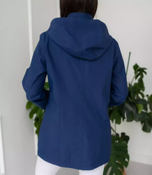 Dámská přechodná bunda s kapucí AGATA