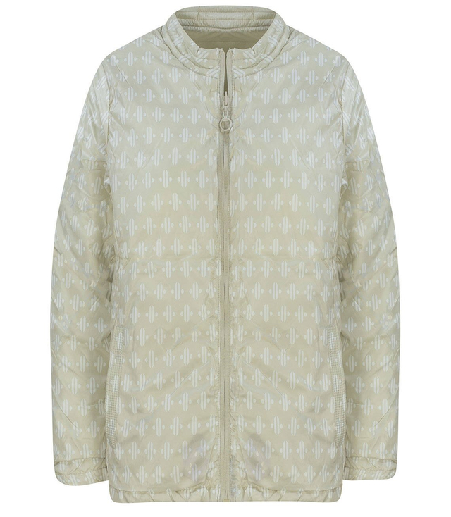 Oboustranná přechodná prošívaná krátká bunda