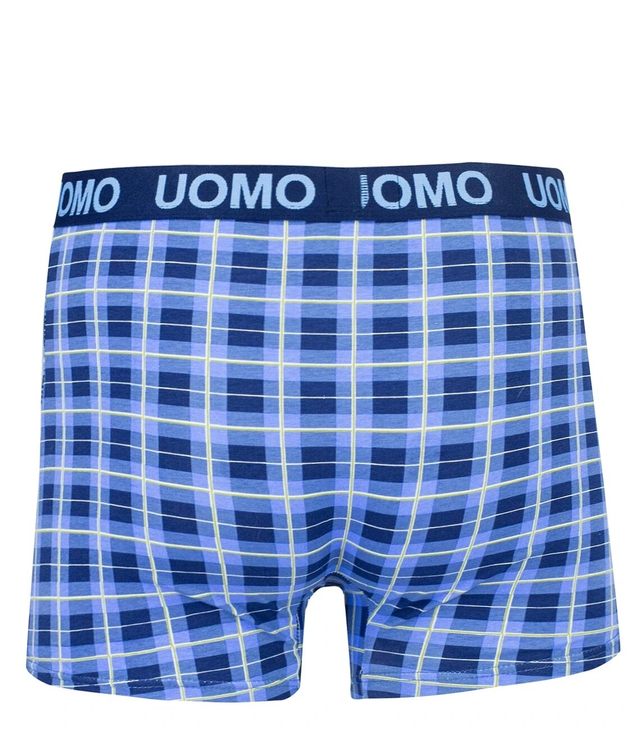 Pánské kostkované boxerky Plus Size