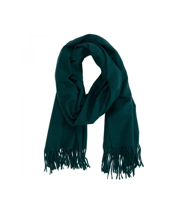 Šála Silná šála se střapci jednobarevná teplá měkká 200x70 cm