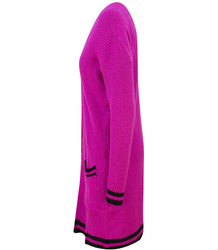 klasický měkký dlouhý svetr teplé