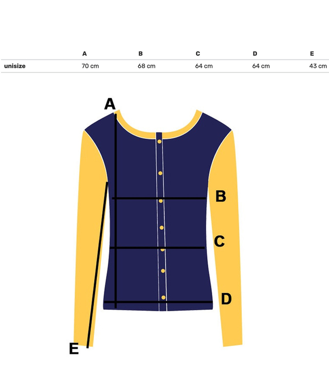 Krátký oversize svetr s knoflíky JULIETTE