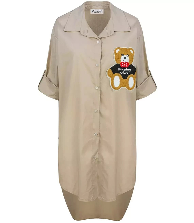 Dlouhá tunika s medvídkem