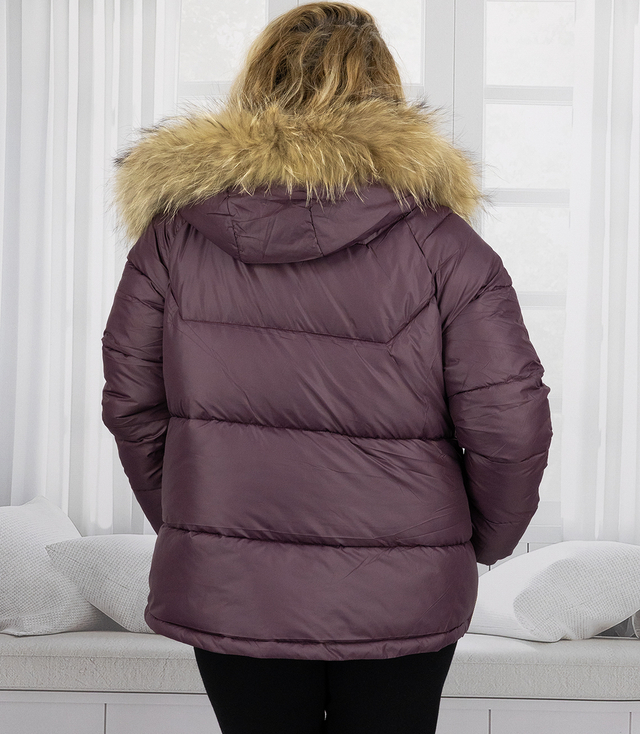 WINTER QUEEN teplá zimní bunda delší bomber bunda