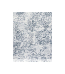 Dámská luxusní šála s květinovým vzorem 180x70