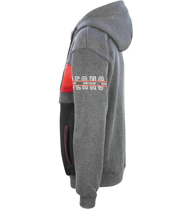 Hřejivá pánská mikina CONFIDENT s kapucí nadměrné velikosti