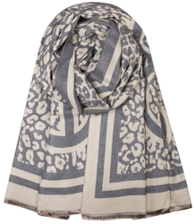 Elegantní šátek panther šál Teplý Dlouhý