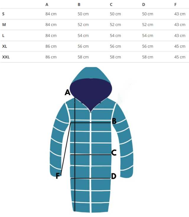 Dlouhá bunda s prošíváním a bočními rozparky ROMA