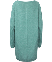 Dlouhý svetr Pletené tunikové šaty