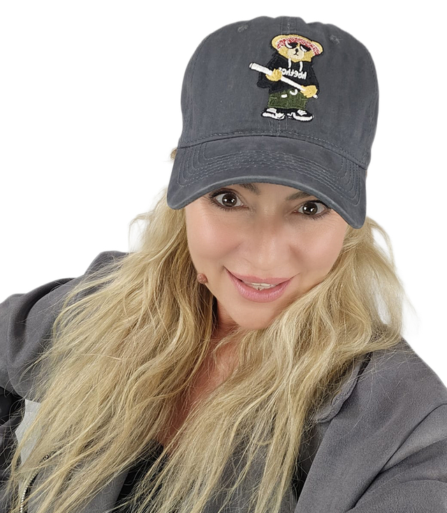 Vyšívaná baseballová čepice TEDDY bear 