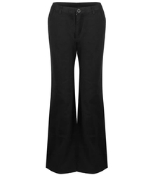 Dámské džíny s nízkým náběhem a výšivkou z džínoviny