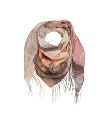 Dámský šátek s květinovým vzorem 100x100