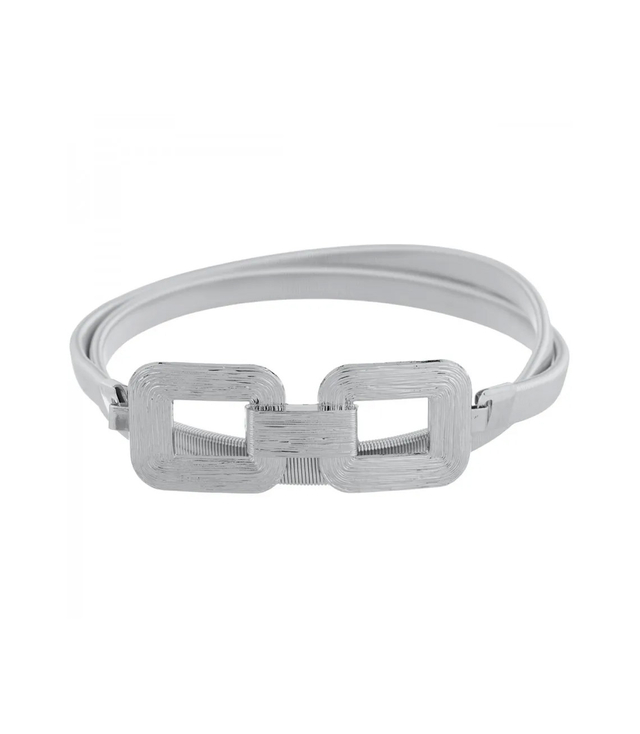 Dámský pásek s ozdobnou sponou k šatům