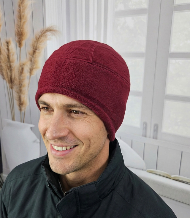  Pánská fleecová čepice BASIC stylová