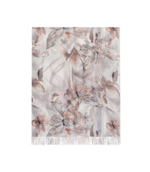 Dámský stylový šátek s potiskem motýlů 180x70