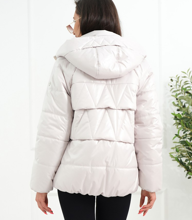 Dámská zateplená bunda bomber s prošíváním JAGNA