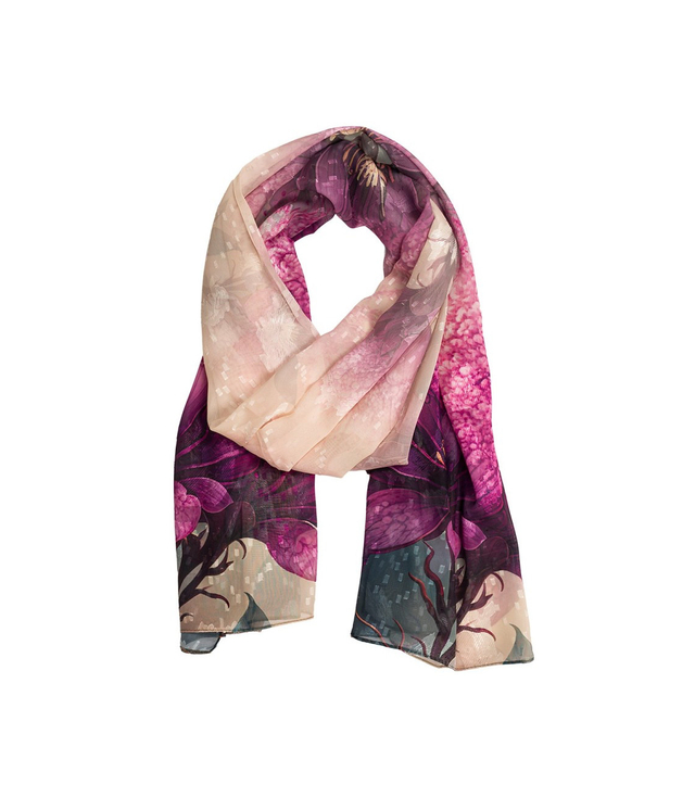 Dámský vzorovaný šátek 70x180