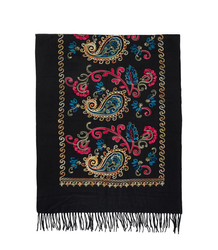 Dámský šátek s květinovým ornamentem stylový