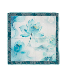 Elegantní dámská šála s šíleným vzorem 70x70