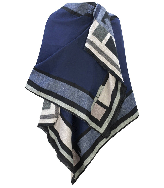 Tkaný šátek elegantní šátek s mašlí