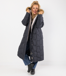 Dlouhá prošívaná zimní bunda URBAN LONG PUFF
