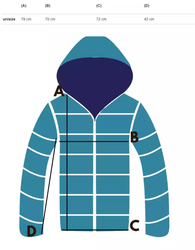 Oversize bunda do deště typu bomber