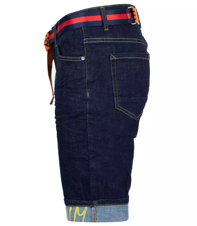 Pánské džínové šortky + pásek