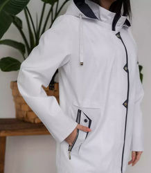 Dámská přechodná bunda s kapucí AGATA