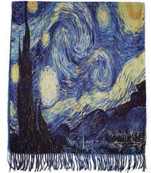 Silný originální dlouhý módní šátek OBRÁZKY