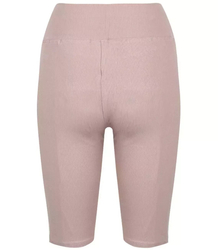 Krátké pruhované legíny plus size ELA