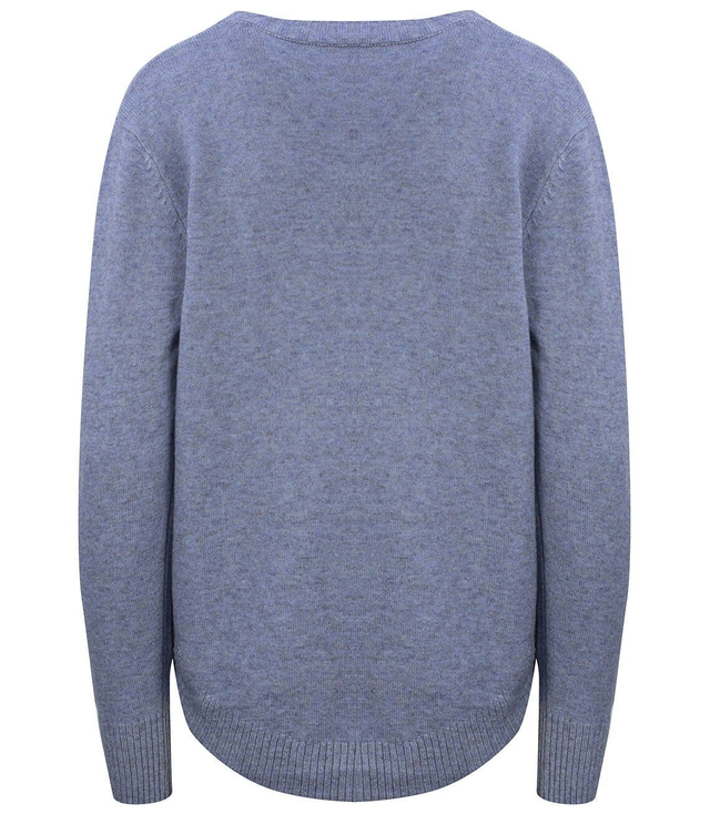 Klasický hladký teplý svetr SEREK